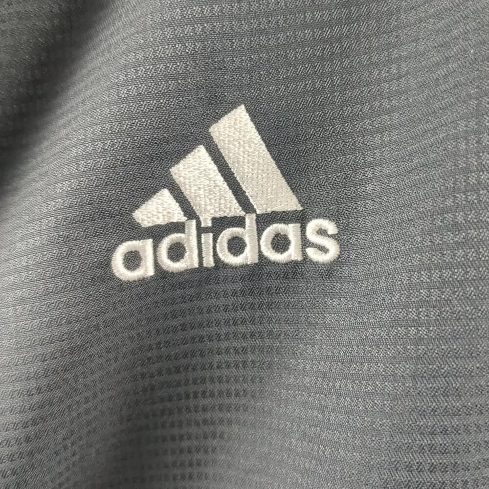 Adidas‎ Central Michigan Large Black/White Team URec Warm Up Jacket Style 6985A